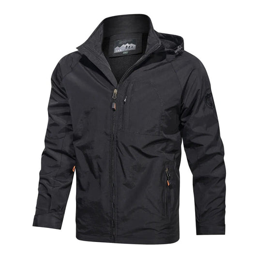 Veste coupe-vent homme – Veste imperméable légère pour randonnée et outdoor