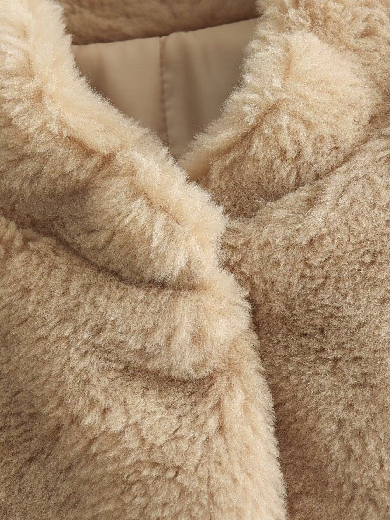 Veste en peluche femme – Manteau doux et chaud pour hiver chic et décontracté