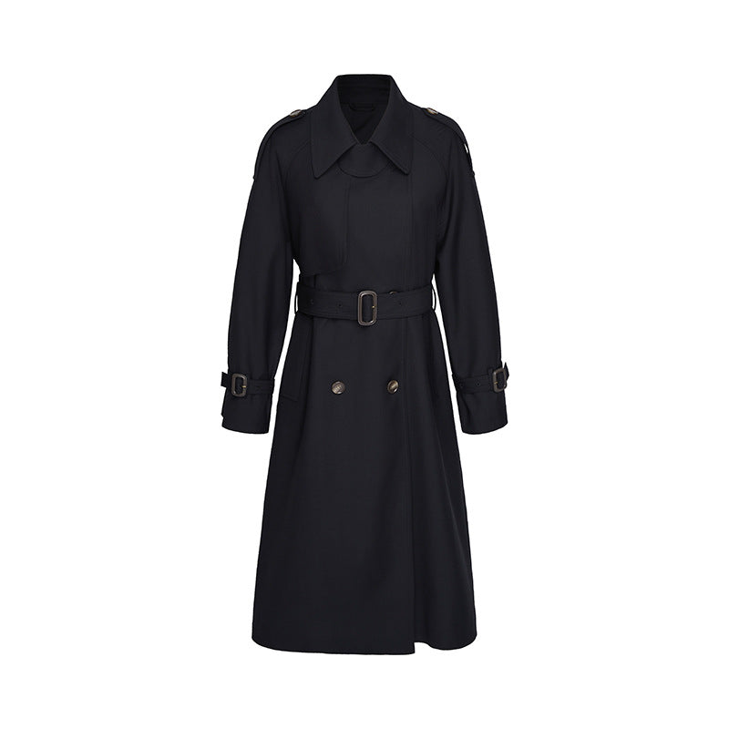 Trench-coat femme classique – Manteau élégant avec ceinture pour toutes occasions