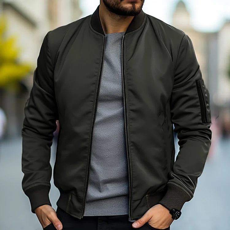 Veste bomber homme tendance – Veste légère et stylée pour look décontracté