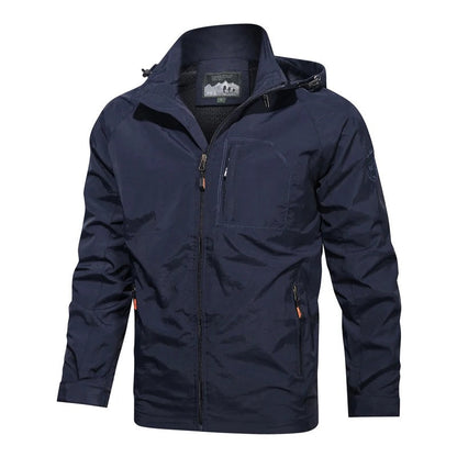 Veste coupe-vent homme – Veste imperméable légère pour randonnée et outdoor