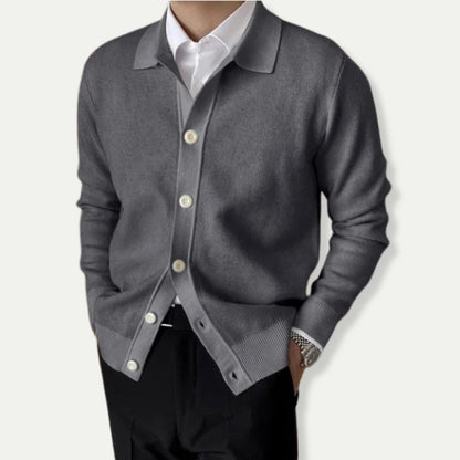 Veste en maille classique homme – Élégante veste tricotée pour toutes occasions