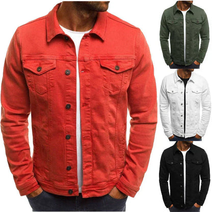 Veste en denim homme – Veste casual en jean coupe moderne pour toutes occasions