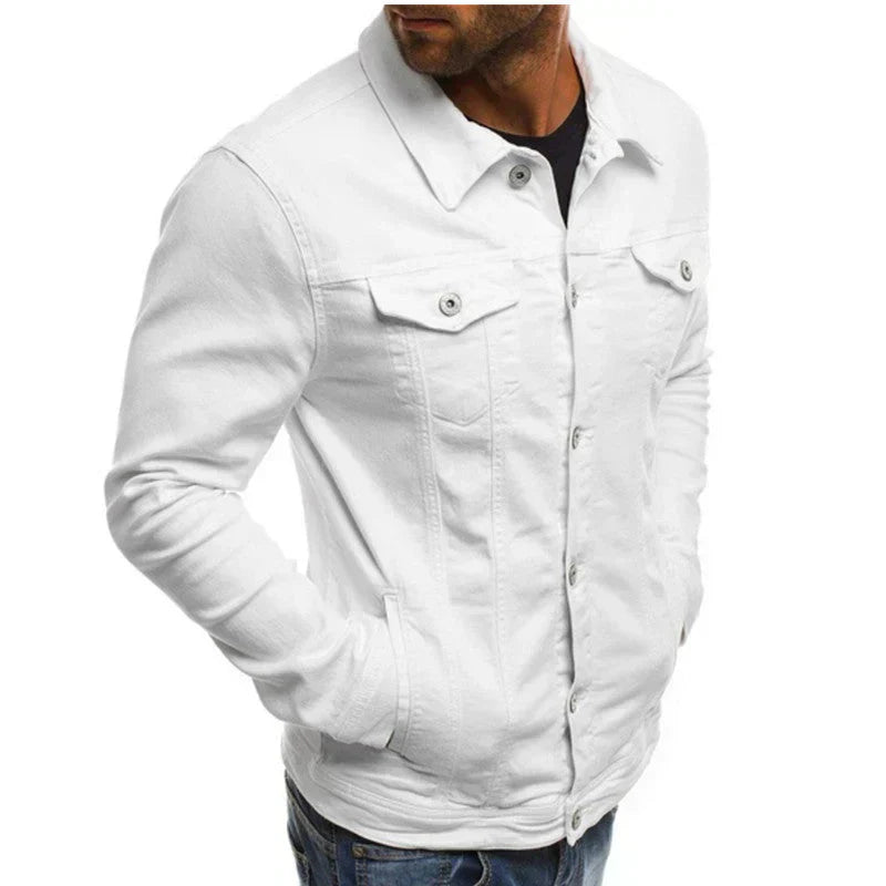 Veste en denim homme – Veste casual en jean coupe moderne pour toutes occasions