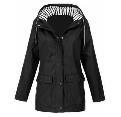 Veste coupe-vent femme – Veste légère imperméable pour randonnée et outdoor