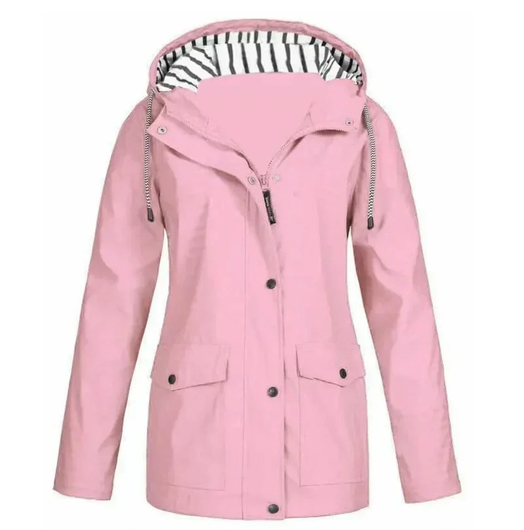 Veste coupe-vent femme – Veste légère imperméable pour randonnée et outdoor