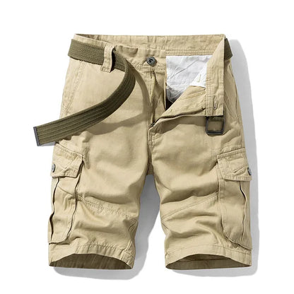 Shorts cargo homme – Shorts en coton léger avec poches pratiques pour été