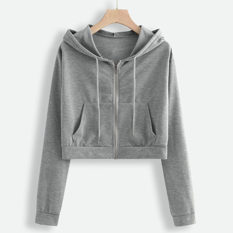 Sweat à capuche zippé femme – Sweat léger et confortable pour sport et détente