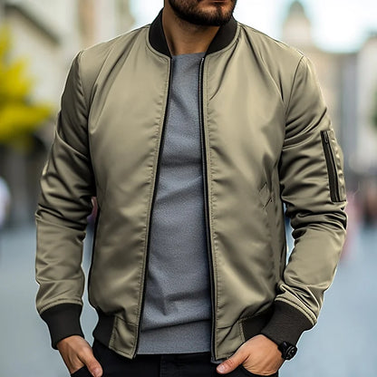 Veste bomber homme tendance – Veste légère et stylée pour look décontracté