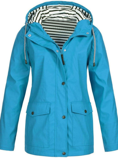 Veste imperméable femme – Veste coupe-vent légère et élégante pour outdoor