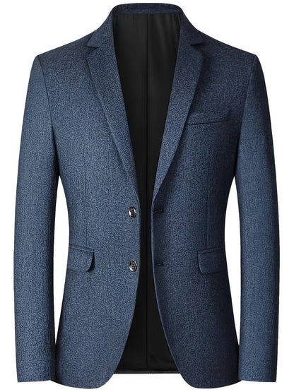 Blazer semi-formel homme – Veste élégante en tissu léger pour occasions spéciales