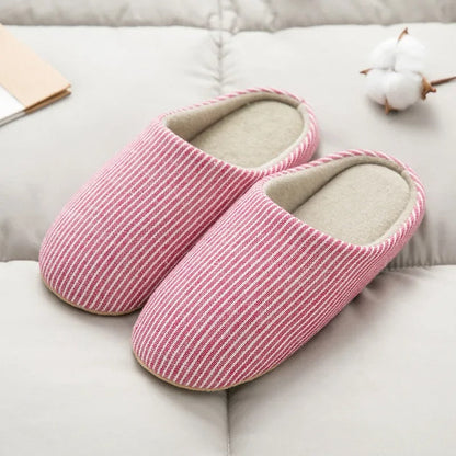 Chaussons doux femme – Pantoufles confortables en peluche pour intérieur