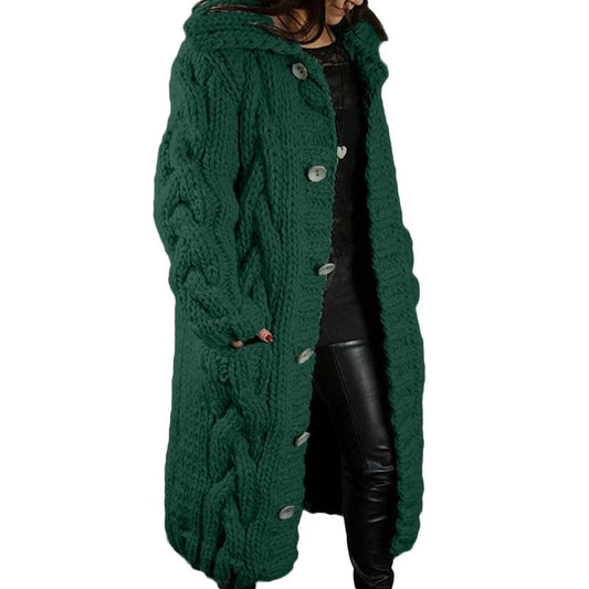 Veste longue femme – Manteau élégant en tissu doux pour toutes occasions