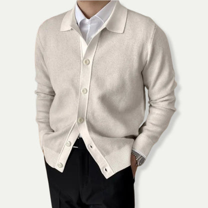 Veste en maille classique homme – Élégante veste tricotée pour toutes occasions