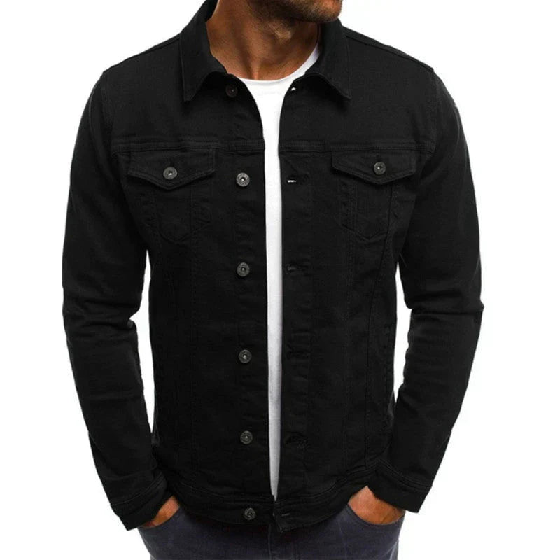 Veste en denim homme – Veste casual en jean coupe moderne pour toutes occasions