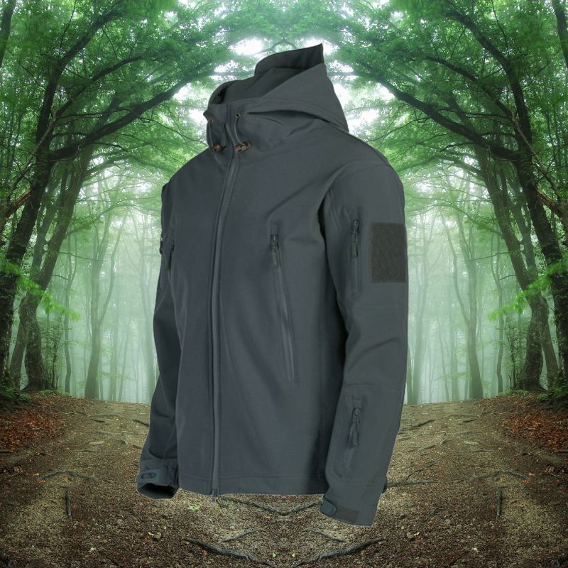 Veste imperméable homme – Veste de plein air légère et respirante pour randonnée