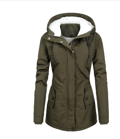 Parka Femme – Manteau chaud et élégant en duvet pour hiver chic et décontracté