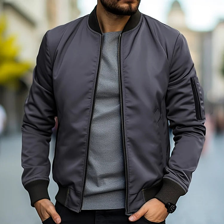 Veste bomber homme tendance – Veste légère et stylée pour look décontracté