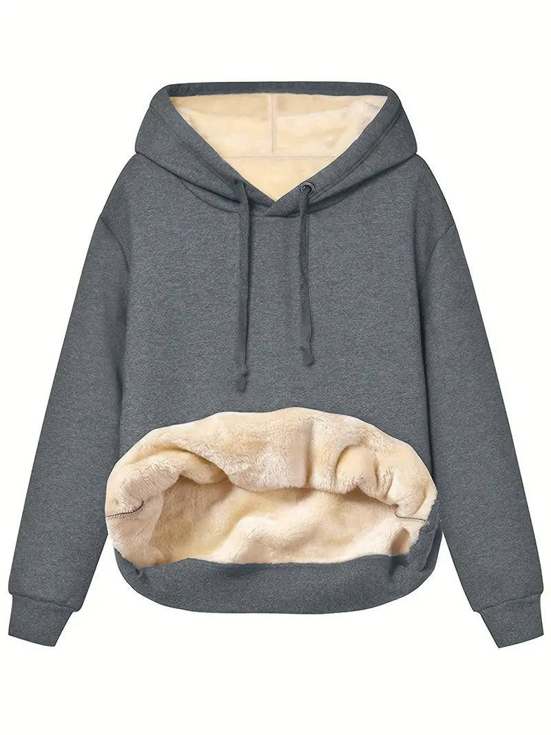 Sweat à capuche femme – Pull douillet en coton doux pour confort quotidien