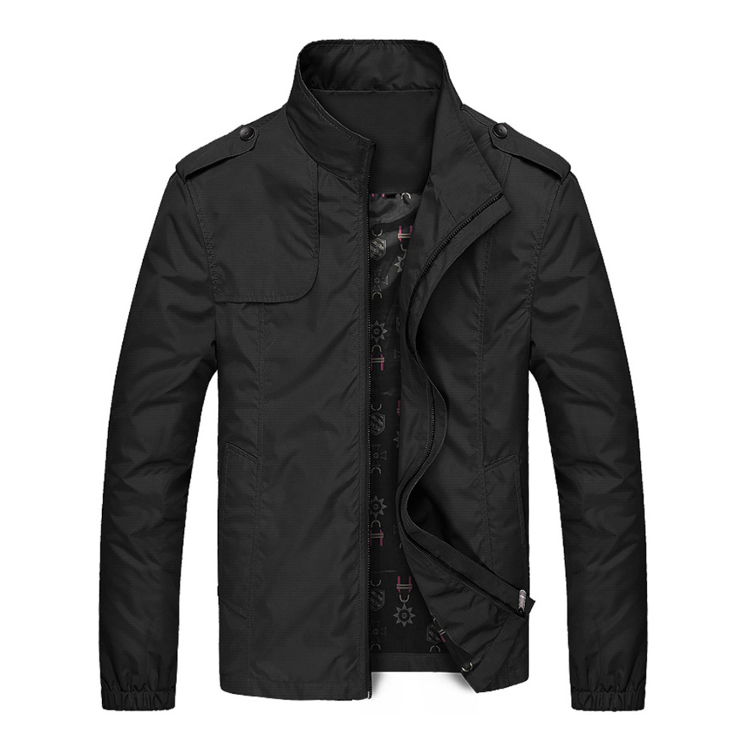 Veste homme avec fermeture éclair – Veste élégante en tissu léger pour toutes occasions