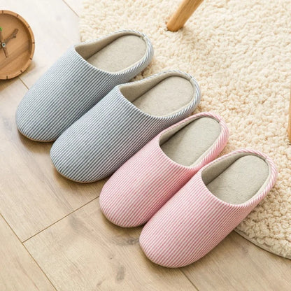 Chaussons doux femme – Pantoufles confortables en peluche pour intérieur