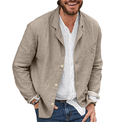 Veste de loisirs homme – Veste légère avec poche poitrine pour casual chic