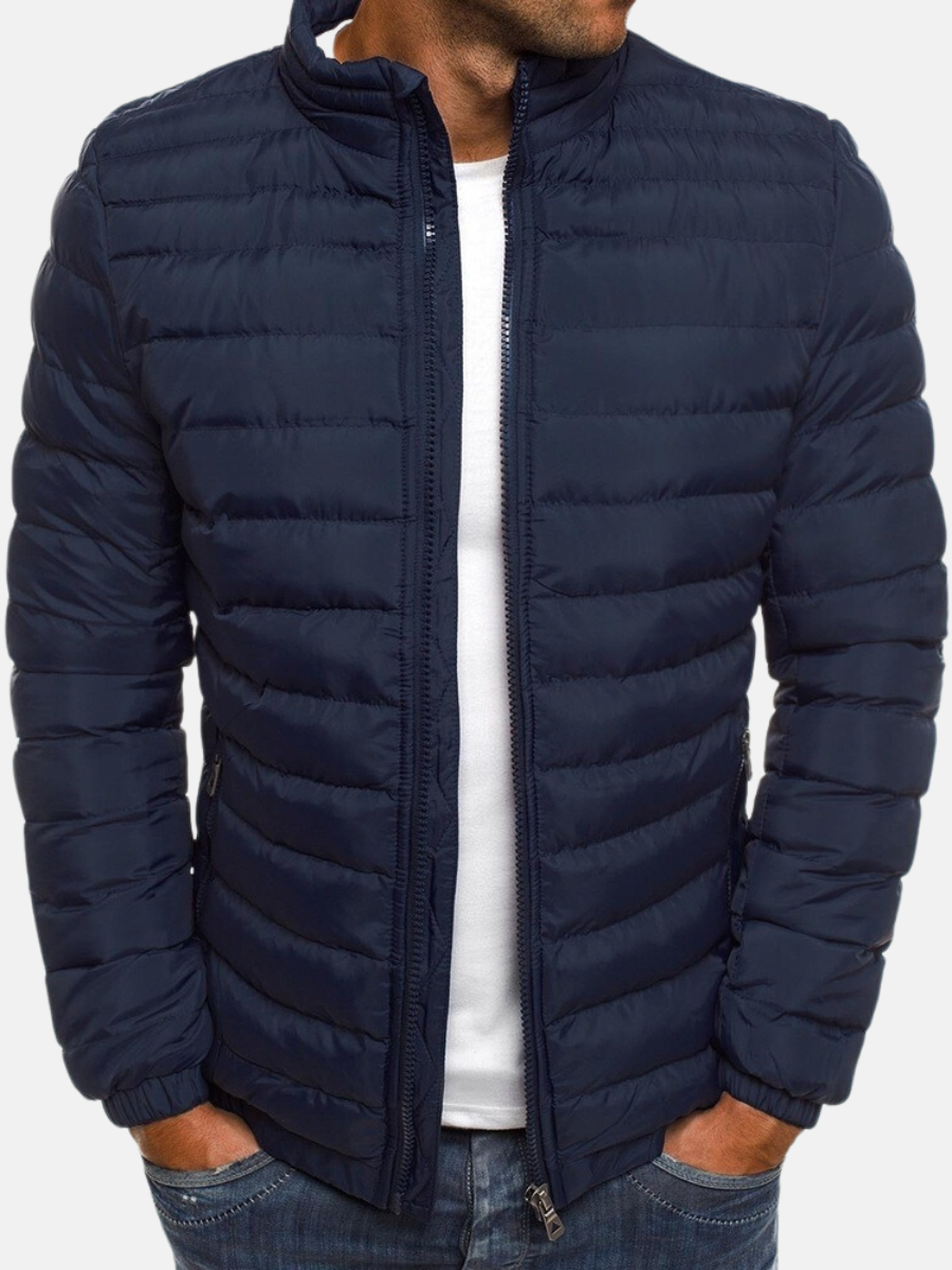 Veste matelassée homme – Veste élégante en tissu léger pour hiver chic