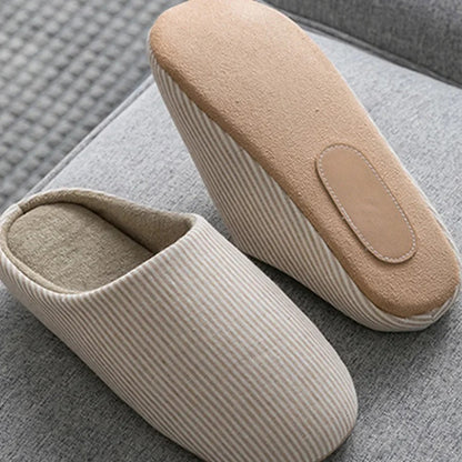 Chaussons doux femme – Pantoufles confortables en peluche pour intérieur