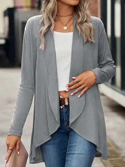 Cardigan décontracté femme – Pull léger en tricot doux et confortable pour l'été