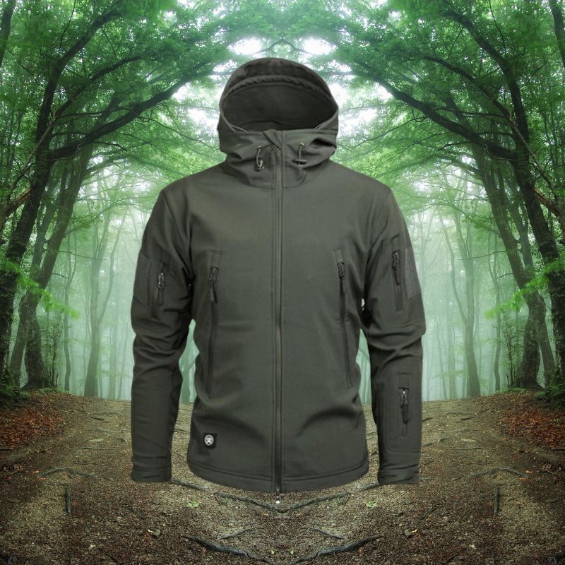 Veste imperméable homme – Veste de plein air légère et respirante pour randonnée