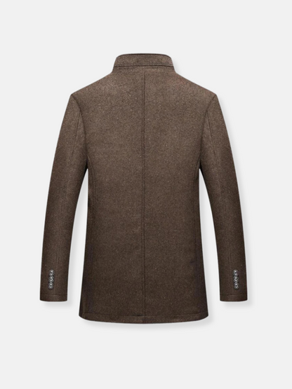 Trench-coat homme classique – Manteau élégant en laine pour toutes occasions