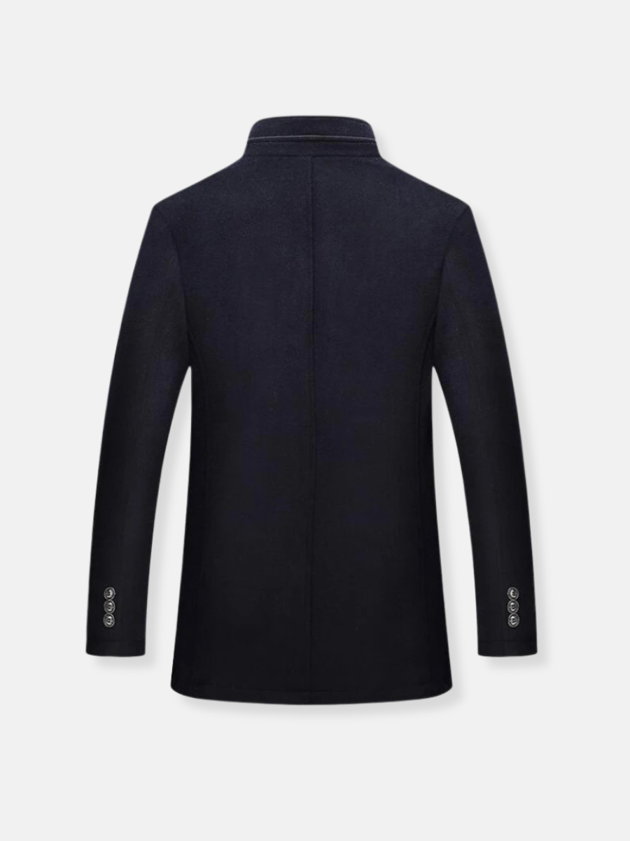 Trench-coat homme classique – Manteau élégant en laine pour toutes occasions