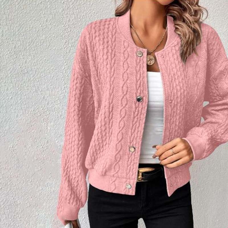 Cardigan décontracté femme – Cardigan léger en tricot pour look casual élégant