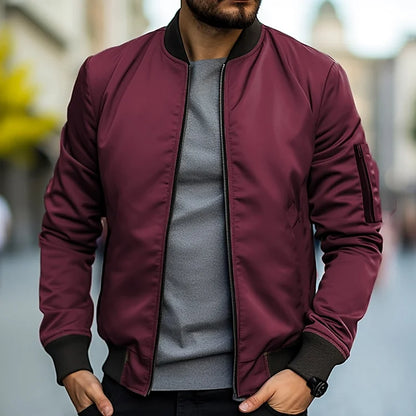 Veste bomber homme tendance – Veste légère et stylée pour look décontracté