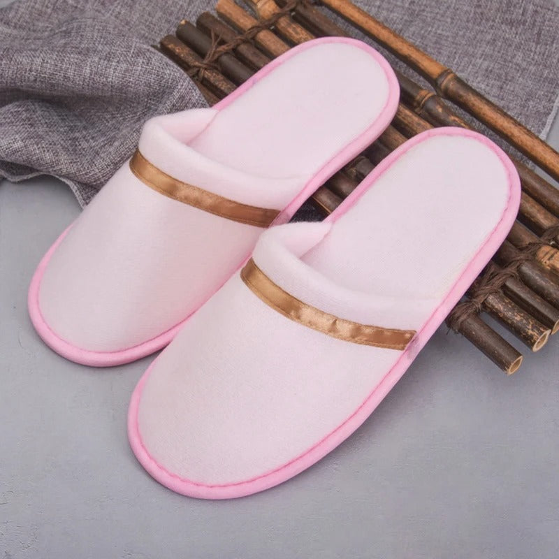 Chaussons douillets unisexe – Pantoufles confortables en peluche pour intérieur