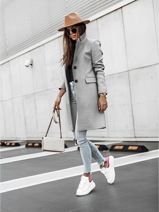 Trench-coat femme – Manteau long à la mode, élégant et stylé pour toutes occasions