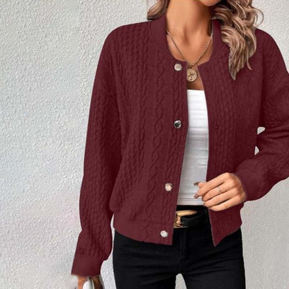 Cardigan décontracté femme – Cardigan léger en tricot pour look casual élégant