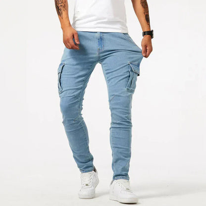 Pantalons cargo homme – Pantalons utilitaires en coton, coupe décontractée et pratique