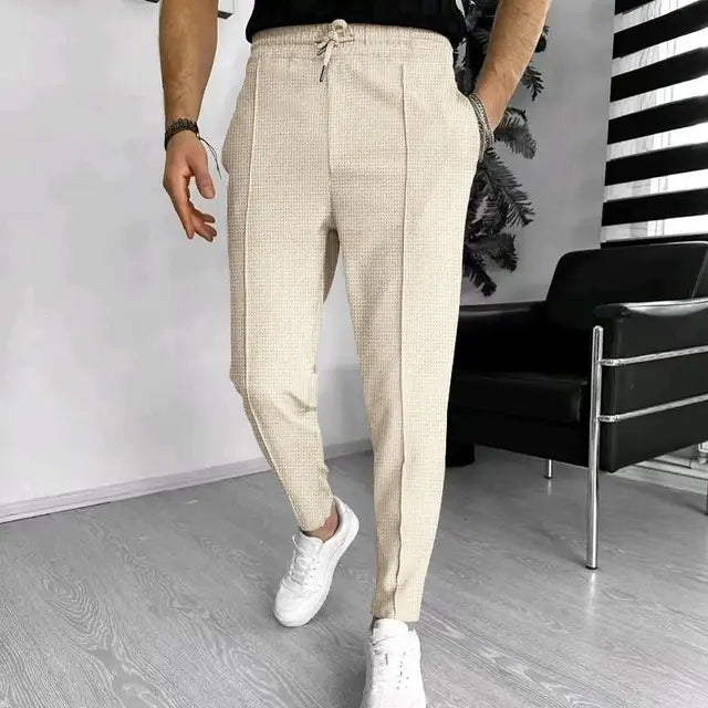 Pantalon de jogging homme – Pantalon confortable avec taille élastique et style décontracté