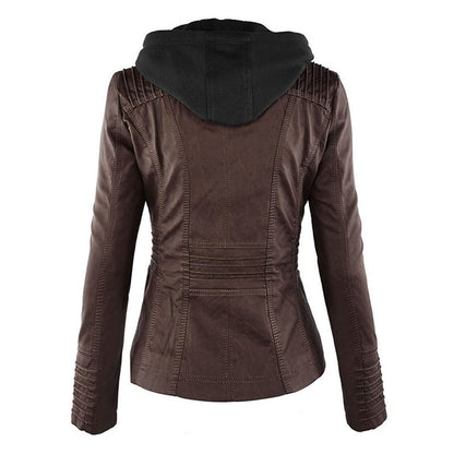 Veste à fermeture éclair femme – Veste élégante en tissu léger pour automne