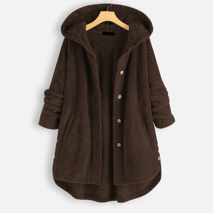 Veste d'hiver femme – Manteau chaud avec capuche et style tendance