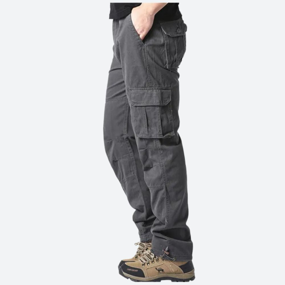 Pantalons cargo homme – Pantalons utilitaires en coton avec poches pratiques