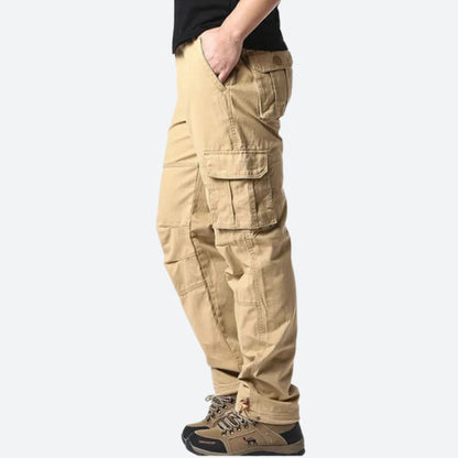 Pantalons cargo homme – Pantalons utilitaires en coton avec poches pratiques