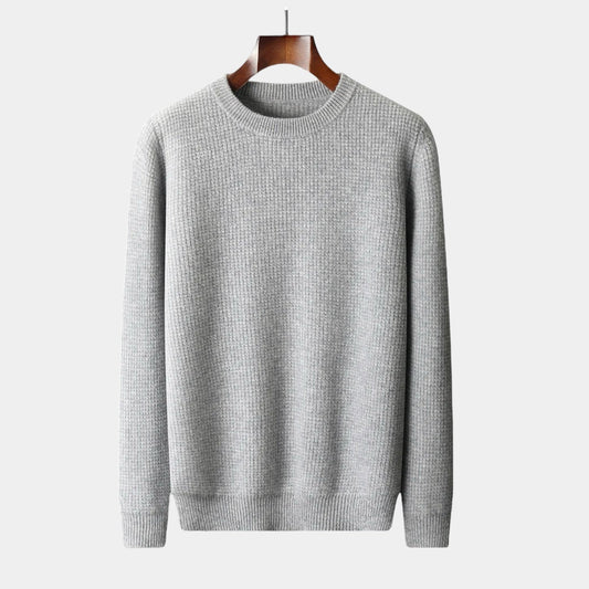 Pull en maille homme – Pull à manches longues confortable et élégant en laine