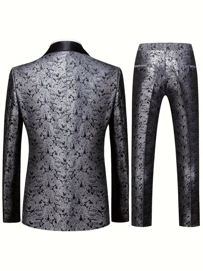 Costume homme 3 pièces – Ensemble élégant mode pour soirée et mariage