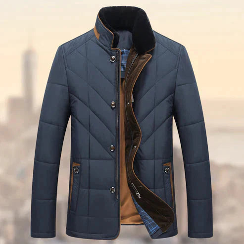 Veste d'hiver homme – Manteau chaud en laine avec capuche et style moderne