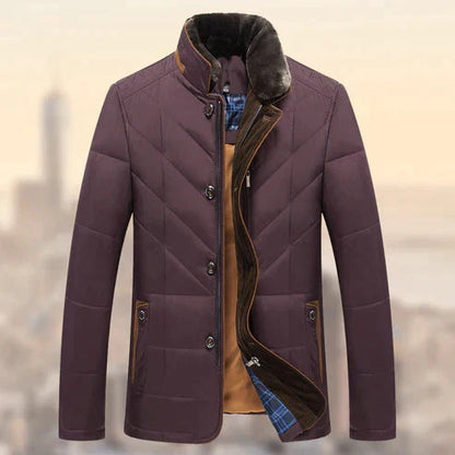 Veste d'hiver homme – Manteau chaud en laine avec capuche et style moderne