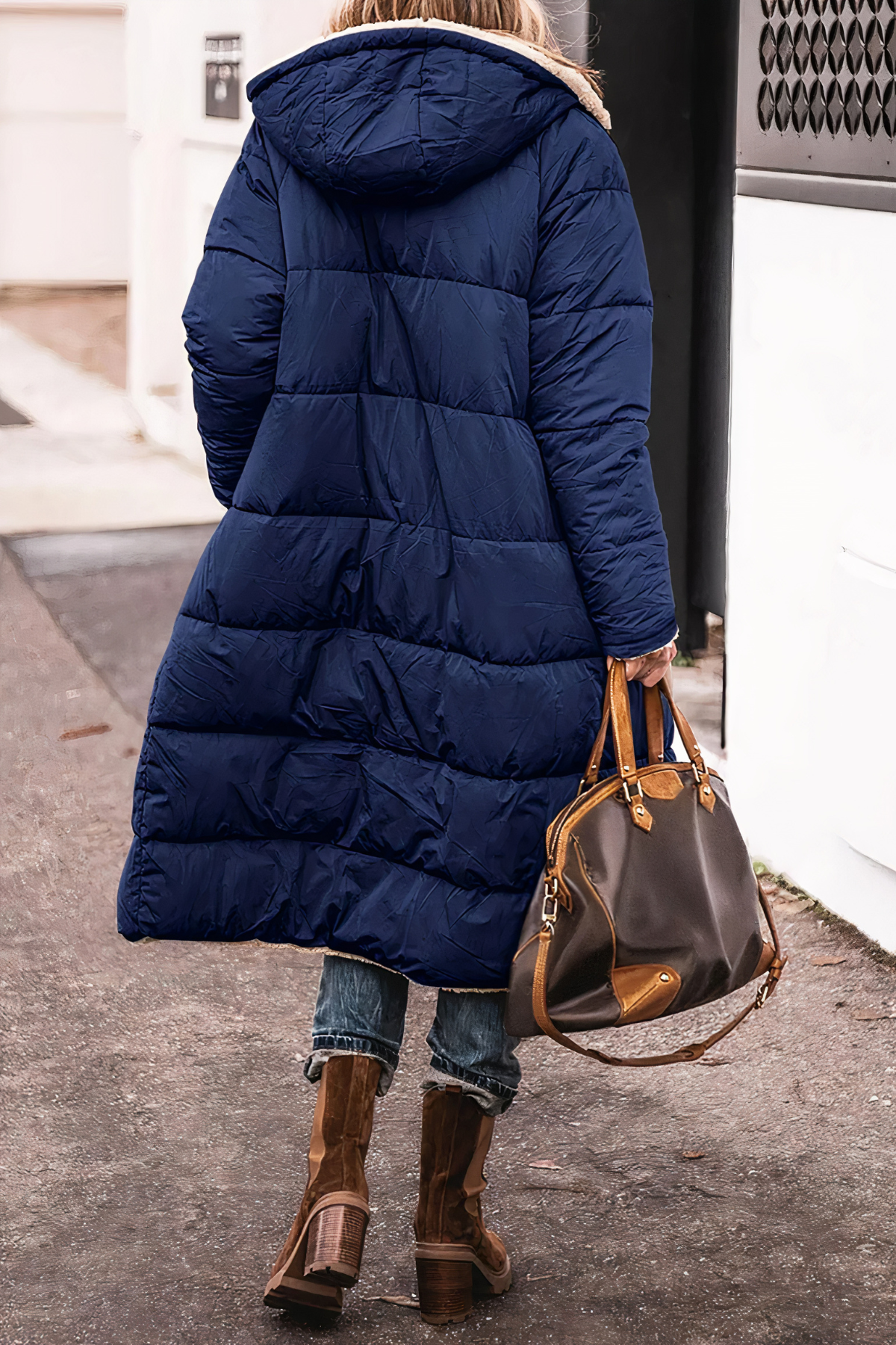 Parka femme douillette – Manteau chaud et élégant pour hiver chic