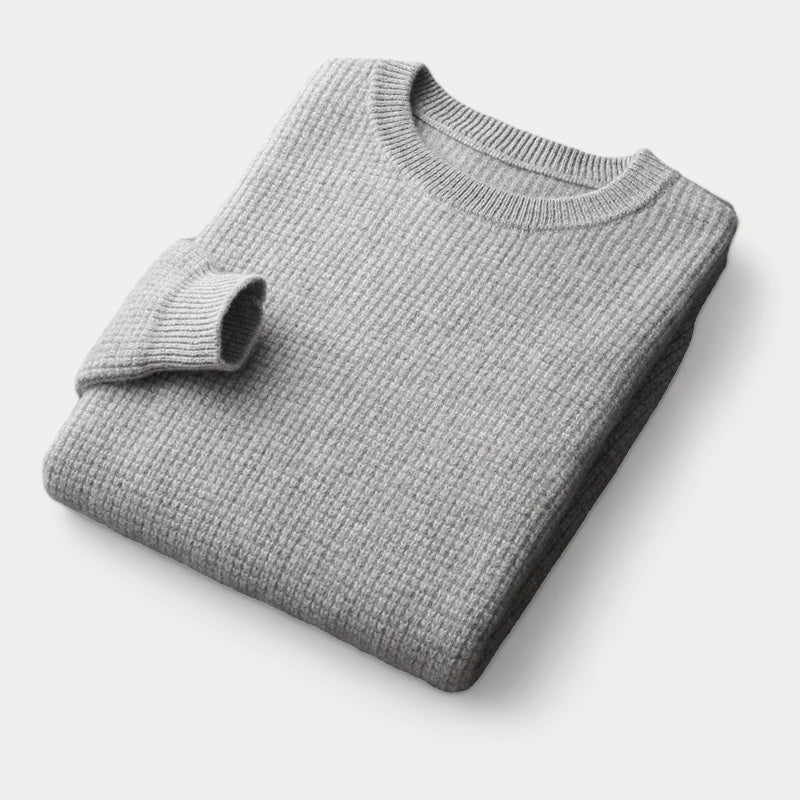 Pull en maille homme – Pull à manches longues confortable et élégant en laine