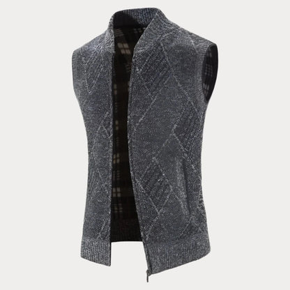 Gilet en tricot homme – Gilet stylé en laine pour look décontracté élégant